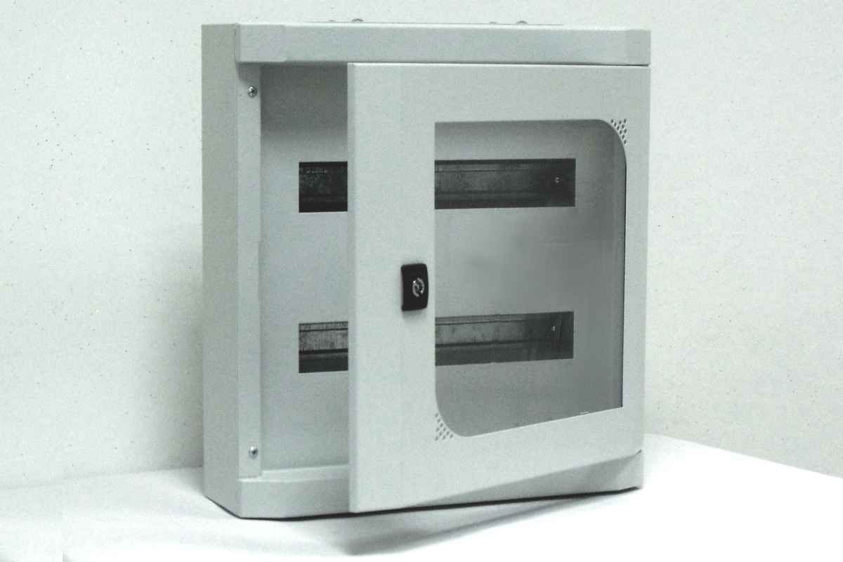 Coffrets électriques modulaires Coffret électrique modulaire, porte