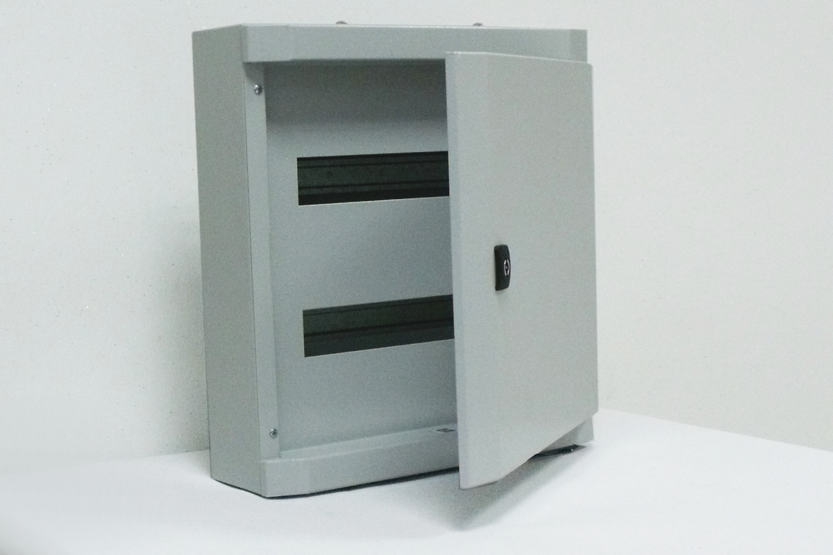 Coffrets électriques modulaires Coffret électrique modulaire, porte